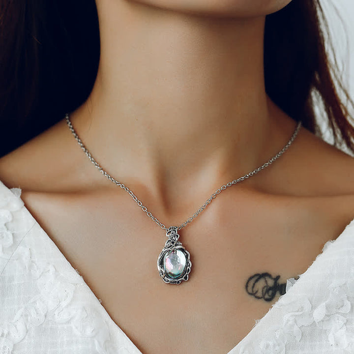 Collana Aurora in pietra di luna Olivenorma