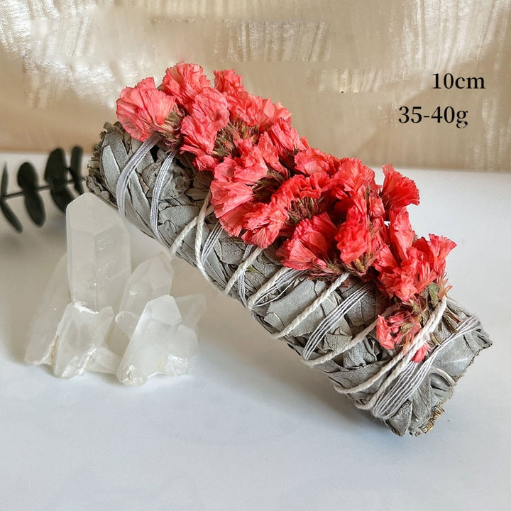 Olivenorma "Non ti scordar di me" Fiore Cristallo Meditazione purificante Salvia bianca