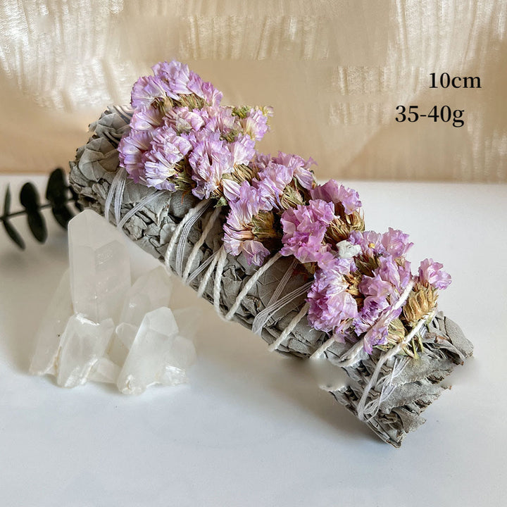 Olivenorma "Non ti scordar di me" Fiore Cristallo Meditazione purificante Salvia bianca