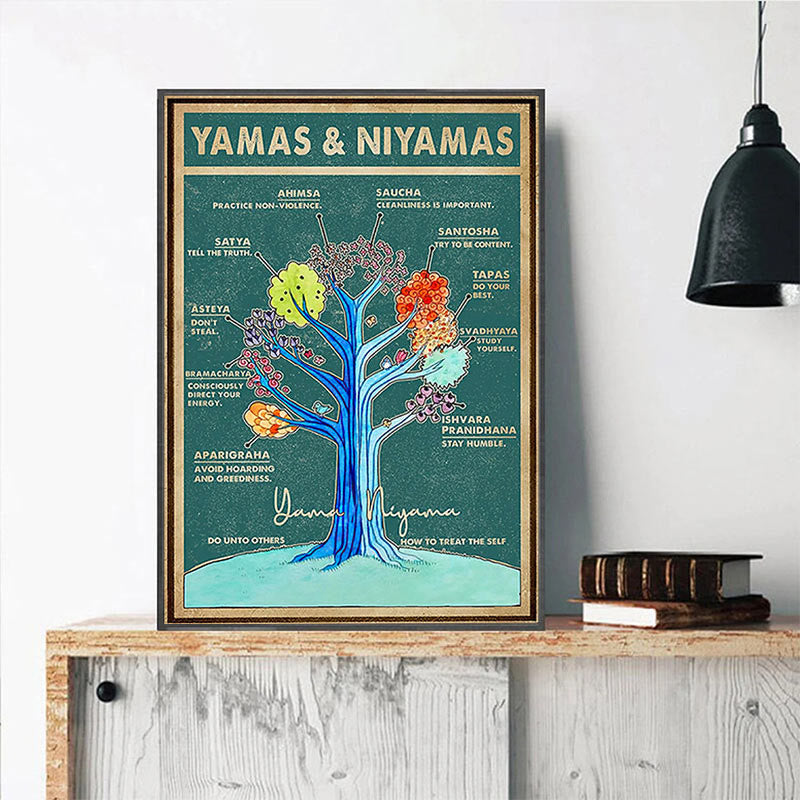 Poster dell'albero della vita di Olivenorma Yoga