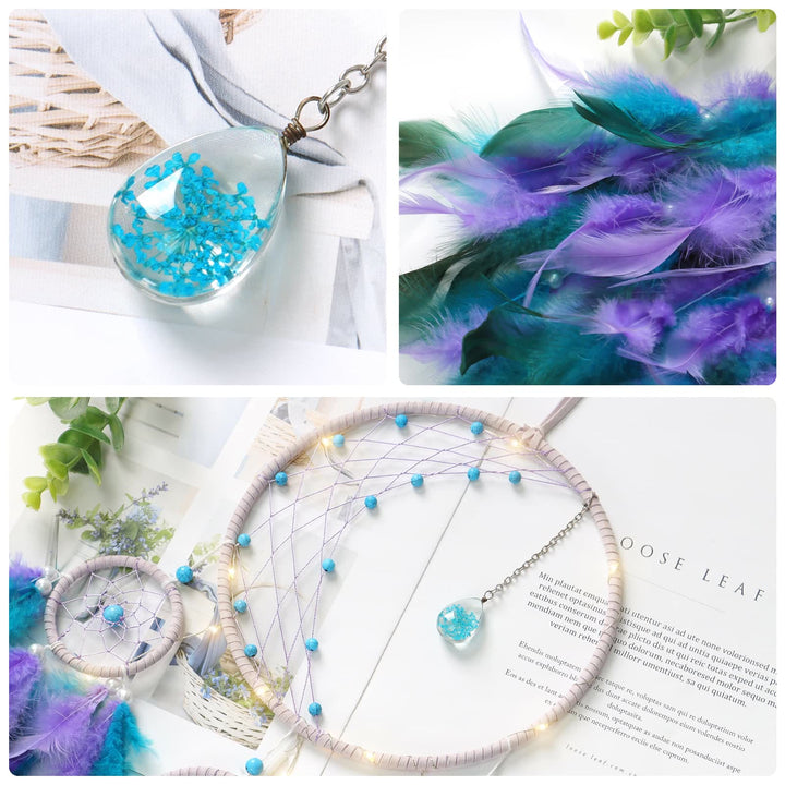 Olivenorma Decorazione a forma di mezza luna con luci Acchiappasogni 