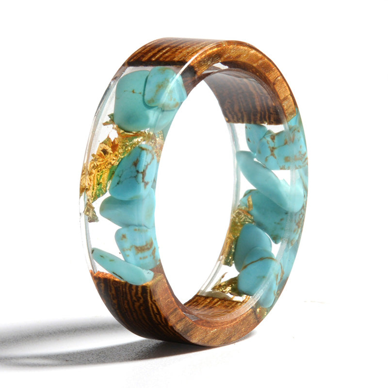 Olivenorma Intellettuale e Ottimista - Anello in legno fatto a mano