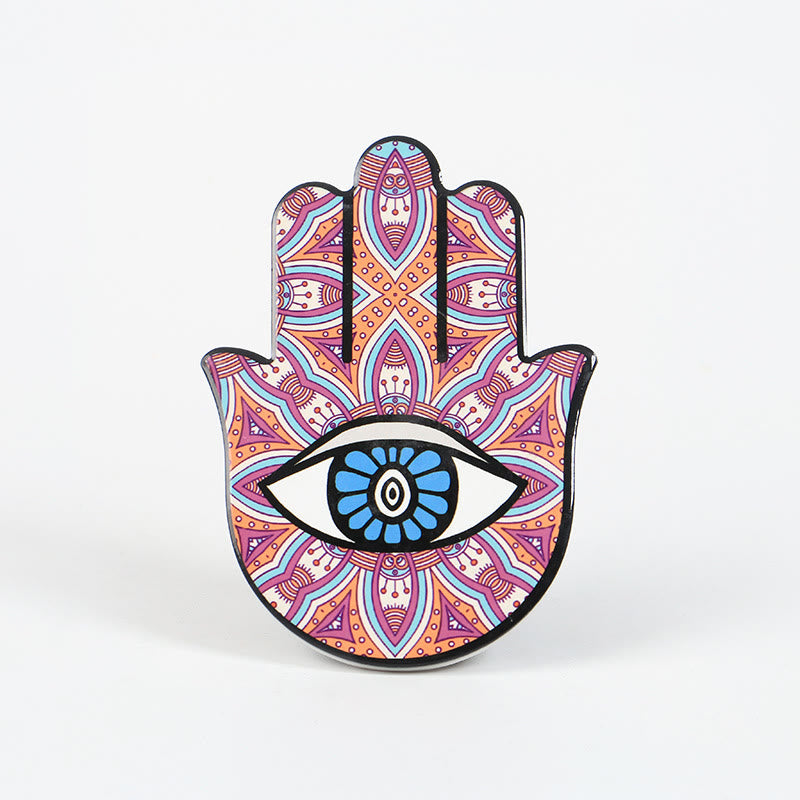 Vassoio portagioie Olivenorma Hamsa Evil Eye sottobicchiere 