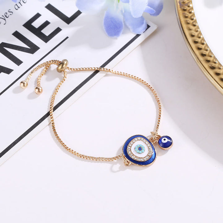 Braccialetto Olivenorma Evil Eye Turchese Lapislazzuli