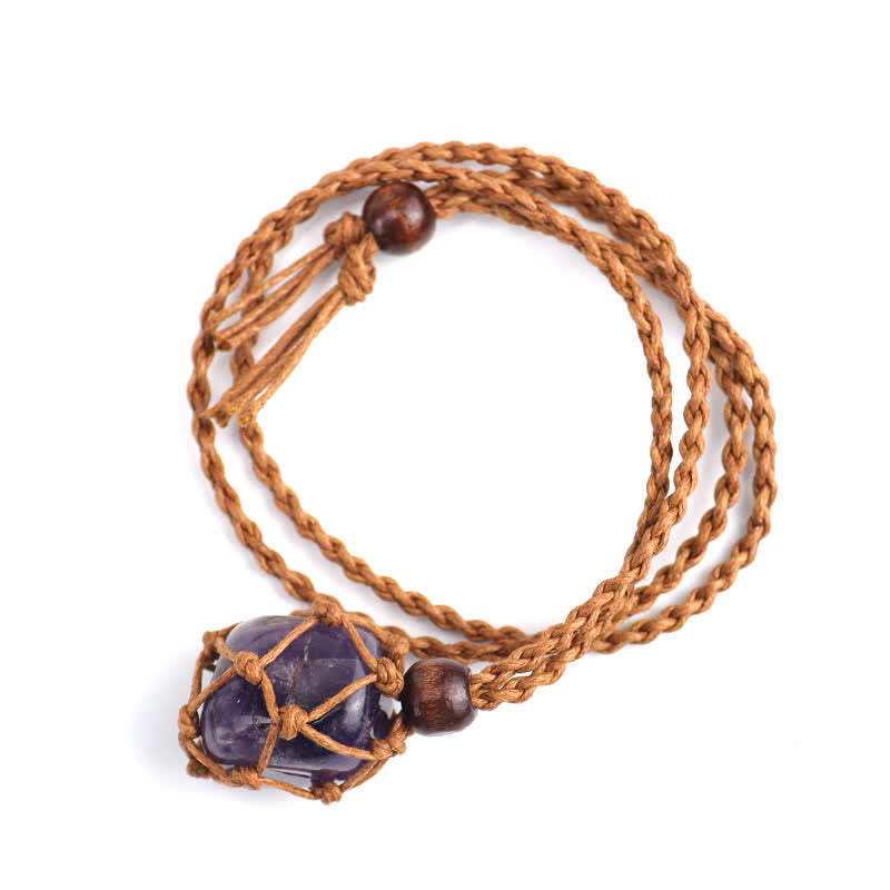 Collana di protezione in cristallo naturale