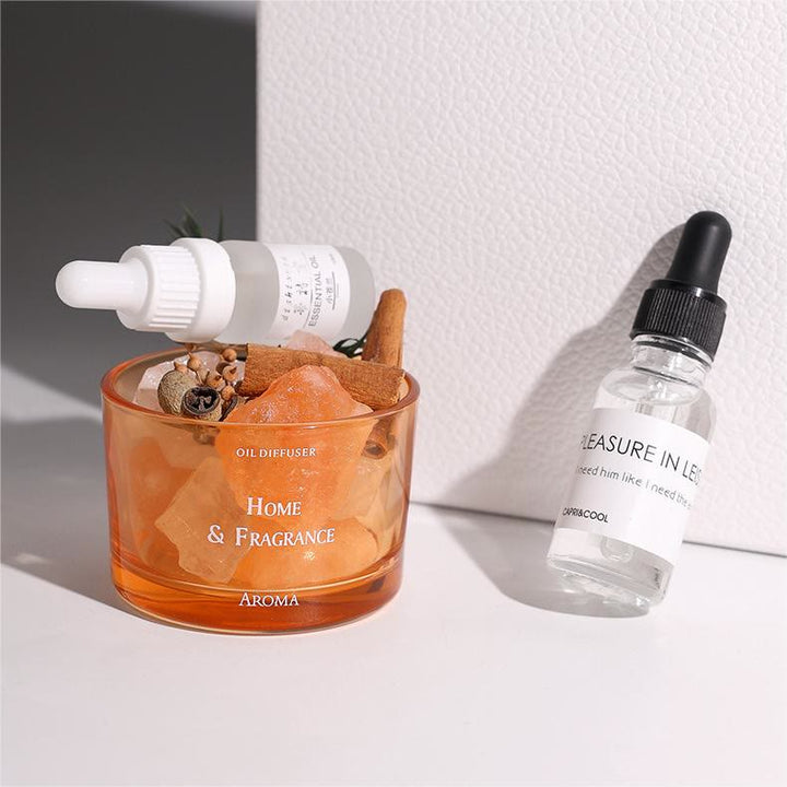 Olivenorma Natural Crystal Flameless Essential Oil Cristallo Aromaterapia 