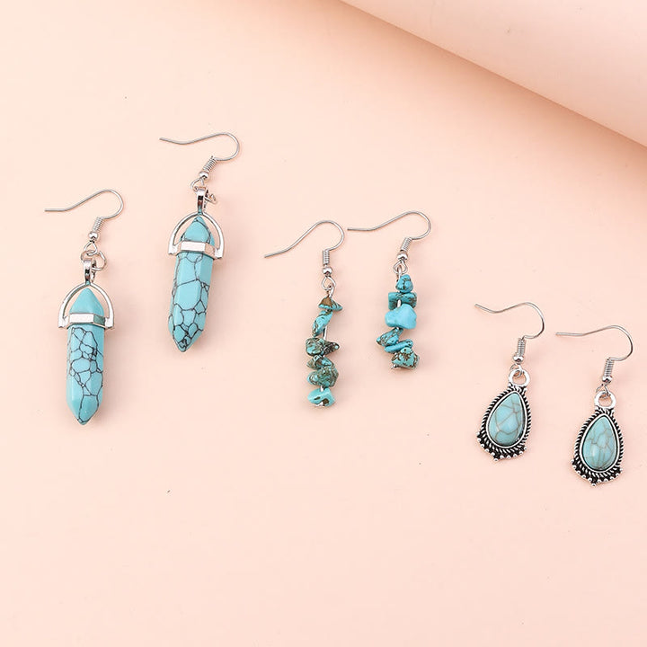 Olivenorma orecchini turchi set collana multistrato 