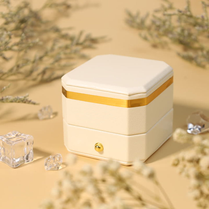 Scatola regalo di lusso per collana/orecchini/pendente