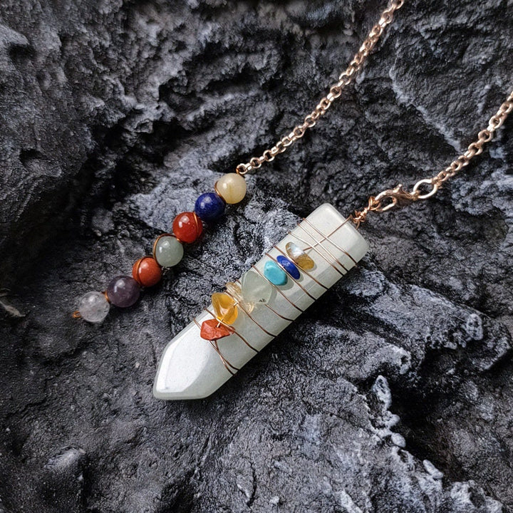 Olivenorma 17 pezzi Chakra Stone Crystal Set