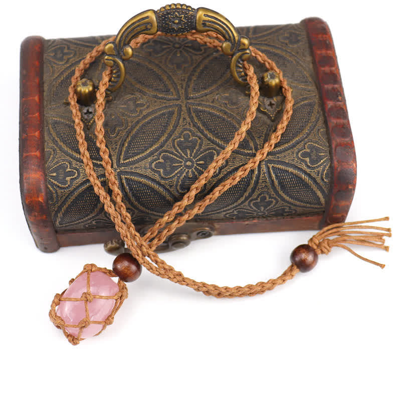 Collana di protezione in cristallo naturale