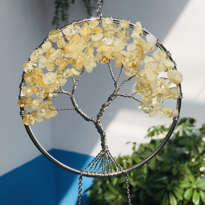 Olivenorma Albero della vita farfalla pendente decorazione ornamento