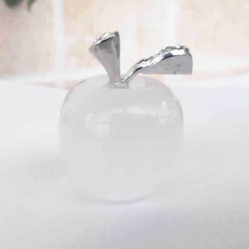 Decorazione con pietra preziosa mela frutto della pace Olivenorma