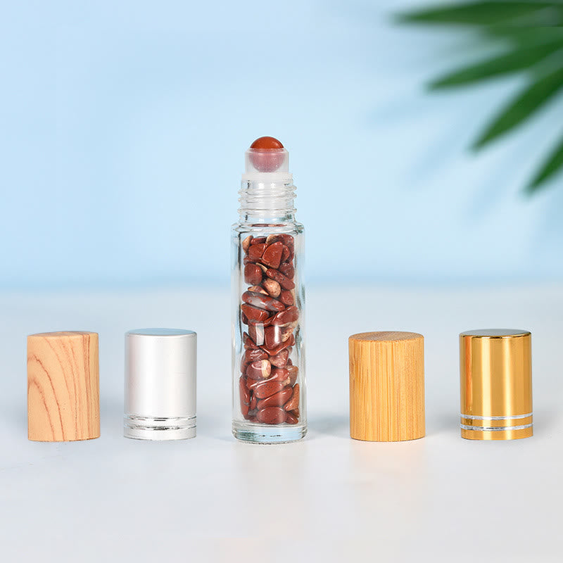 Olivenorma Crystal Roll-On Bottiglia di olio essenziale Decorazione con pietre preziose