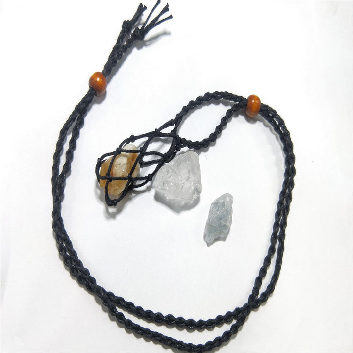 Olivenorma Borsa a rete regolabile extra large intrecciata a mano da 5,5 cm