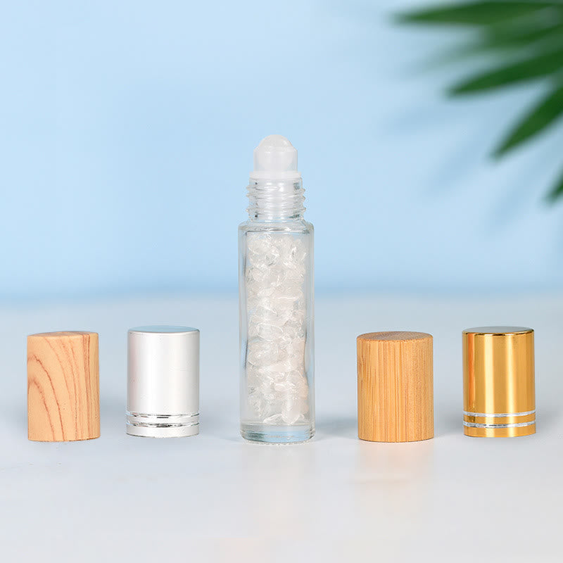 Olivenorma Crystal Roll-On Bottiglia di olio essenziale Decorazione con pietre preziose