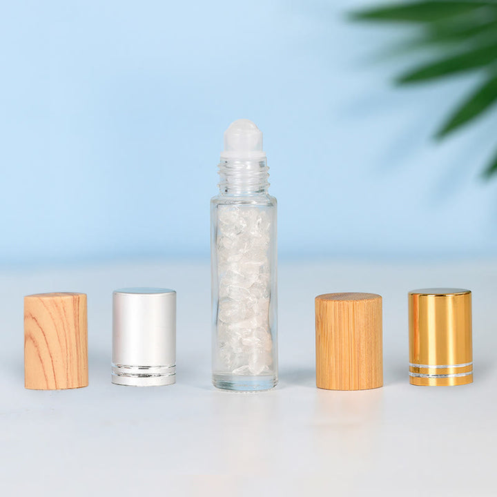 Olivenorma Crystal Roll-On Bottiglia di olio essenziale Decorazione con pietre preziose