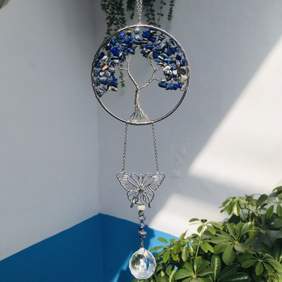 Olivenorma Albero della vita farfalla pendente decorazione ornamento
