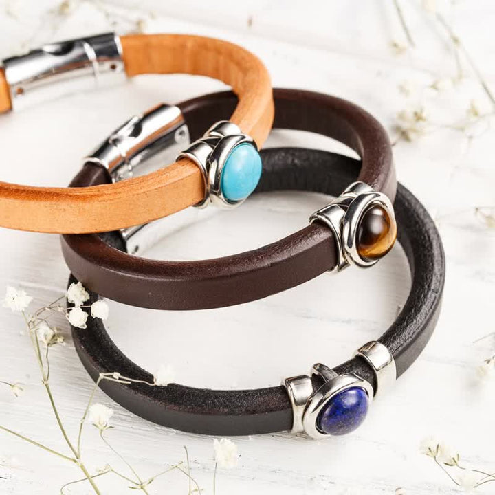 Olivenorma Braccialetti Oracolari in Pelle
