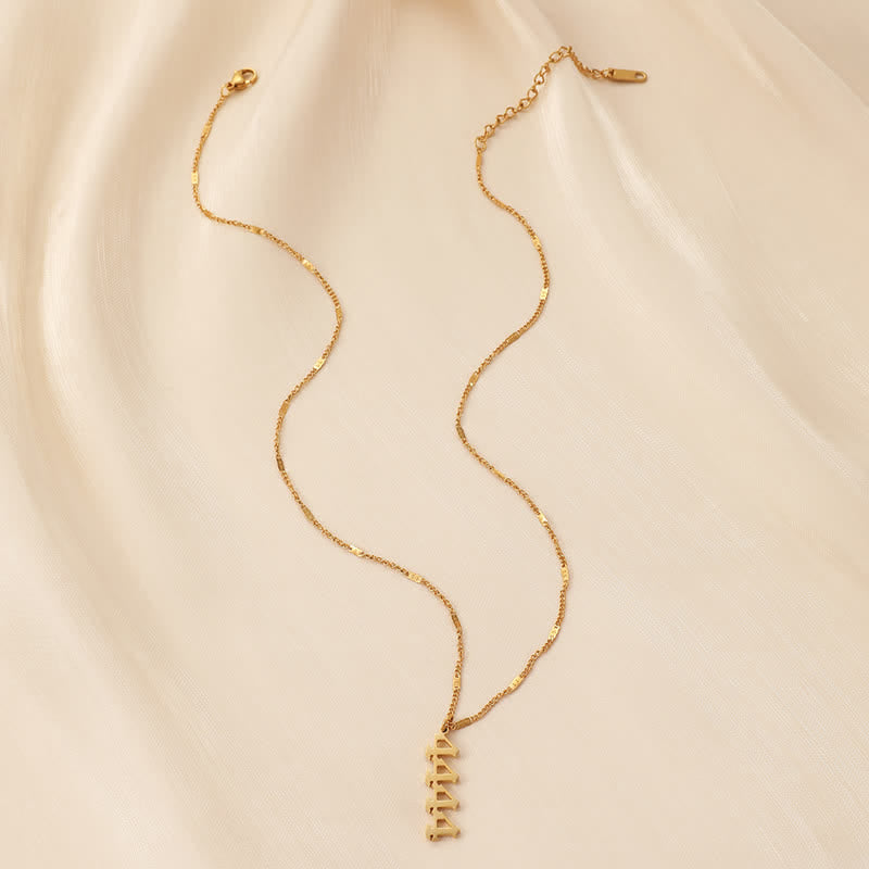 Olivenorma Angelo Numero 4444 Collana Semplice