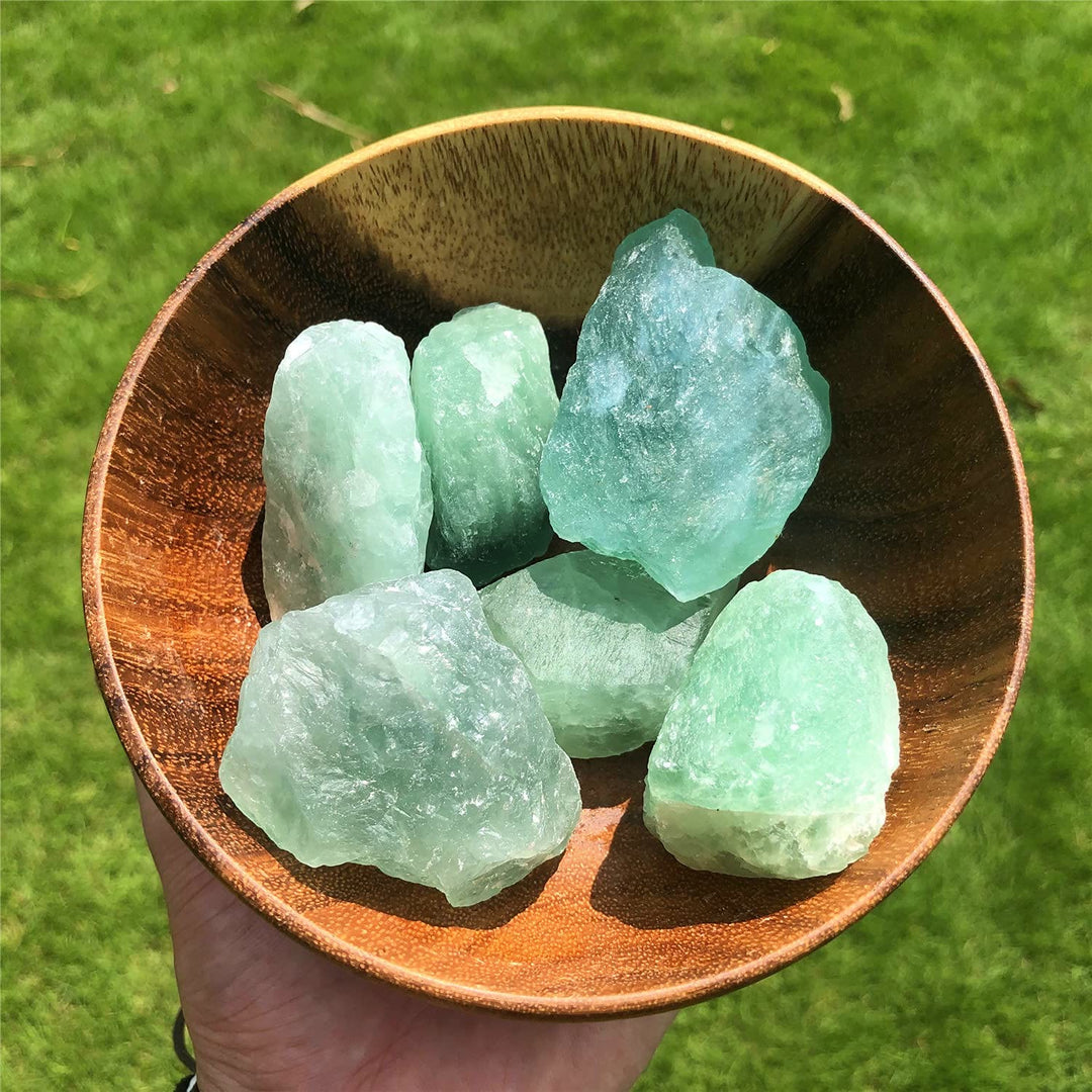 Olivenorma Crystal Rainbow Fluorite Pietra naturale