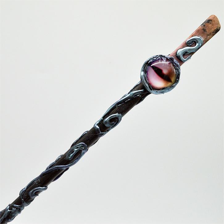 Olivenorma Evil Eye Witch Magic Stick Bacchette di cristallo