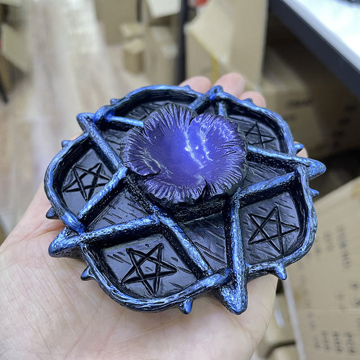 Supporto per sfera di cristallo a forma di stella Olivenorma