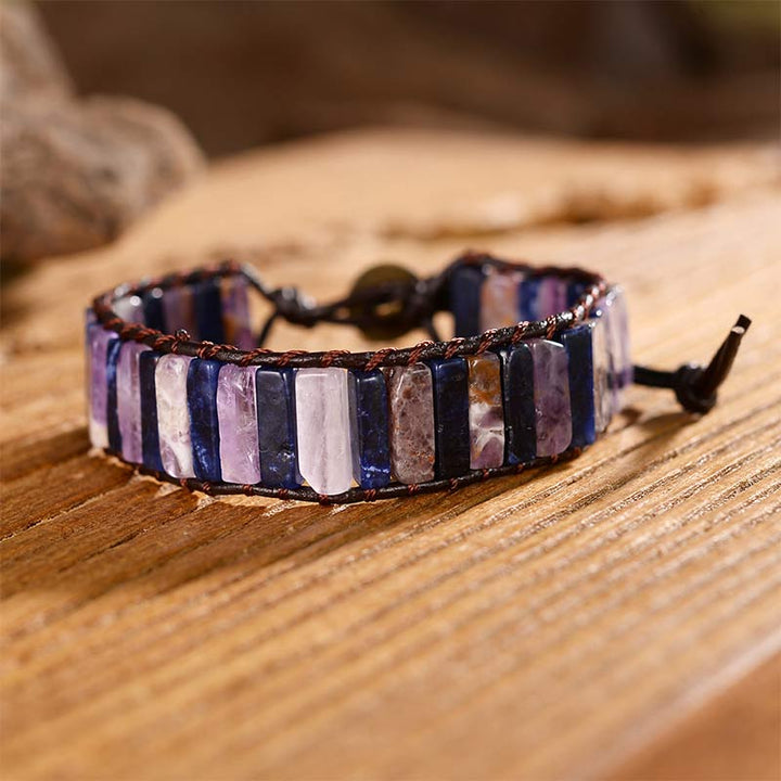Bracciale Ametista Lapislazzuli