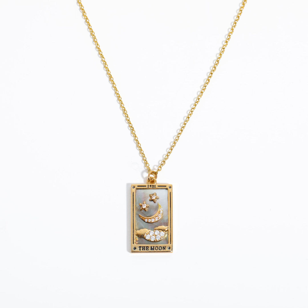 Collana Olivenorma Zircone Oro Placcato Tarocchi Olio Goccia