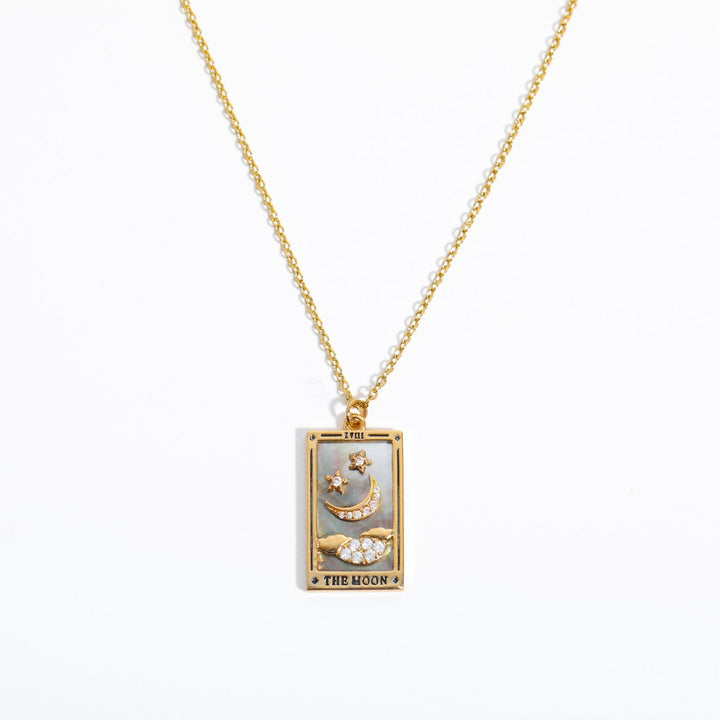 Collana Olivenorma Zircone Oro Placcato Tarocchi Olio Goccia