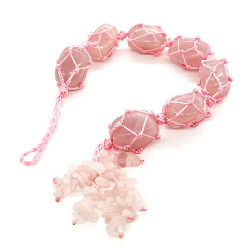 Olivenorma La pietra di guarigione dei 7 chakra Reiki Meditazione Decorazione nappa