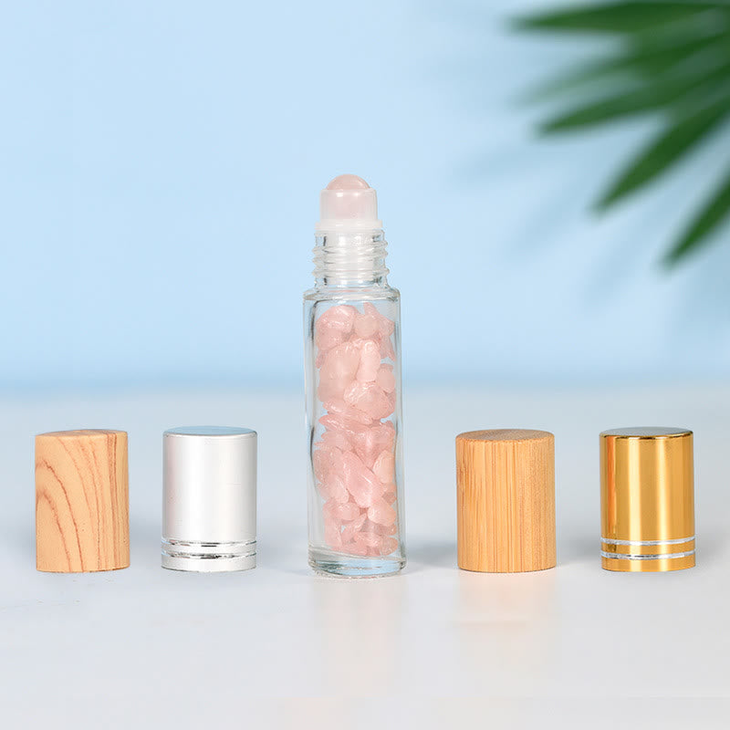 Olivenorma Crystal Roll-On Bottiglia di olio essenziale Decorazione con pietre preziose