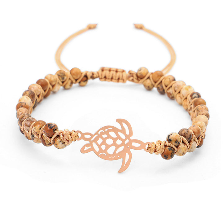 Bracciale tartaruga in pietra naturale