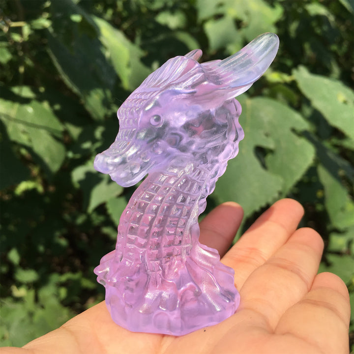 Olivenorma Ossidiana Yooperlite Pietra Longhorn Ornamento Decorazione Pietra preziosa 