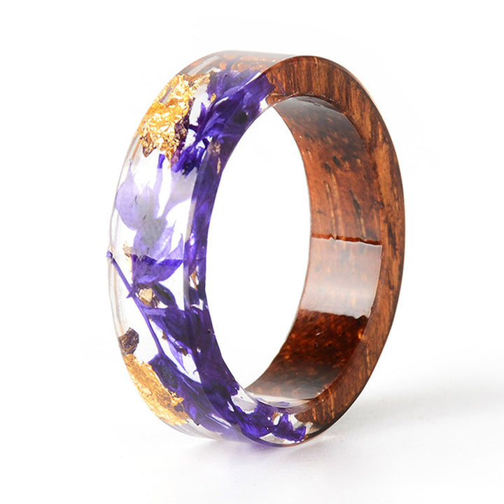 Olivenorma Intellettuale e Ottimista - Anello in legno fatto a mano