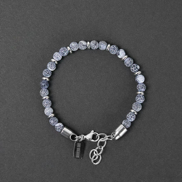 Bracciale Olivenorma in perline di agata invecchiata