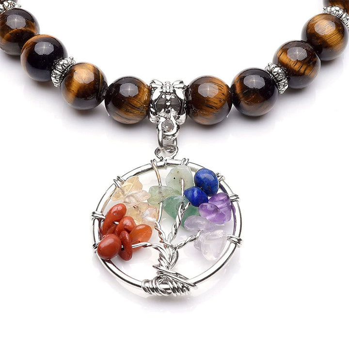 Bracciale Chakra Albero della Vita Ametista