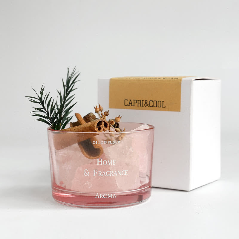 Olivenorma Natural Crystal Flameless Essential Oil Cristallo Aromaterapia 