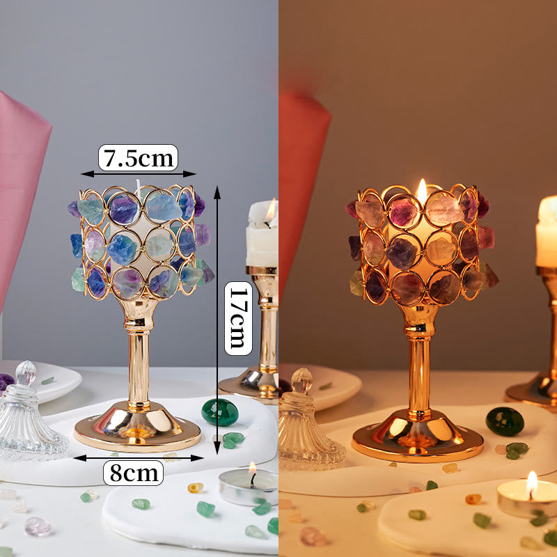 Portabicchieri in cristallo naturale Olivenorma