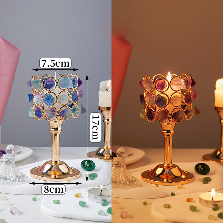 Portabicchieri in cristallo naturale Olivenorma