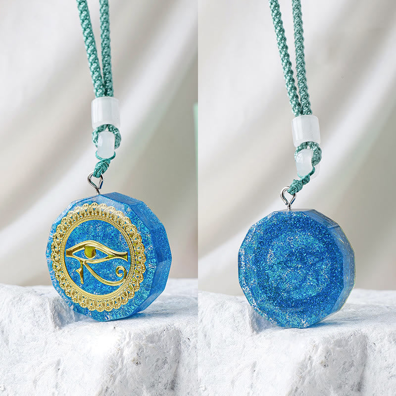 Collana di cristallo naturale di orgone Olivenorma