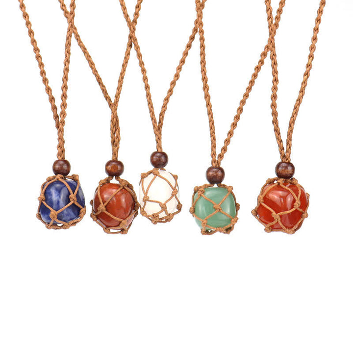 Collana di protezione in cristallo naturale