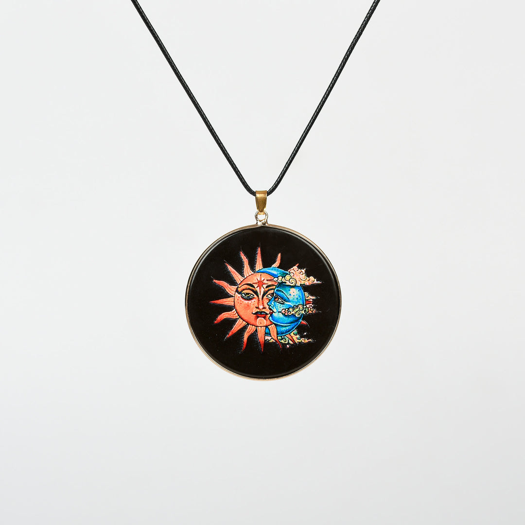 Collana Olivenorma Crystal Hamsa Chakra Albero della vita 