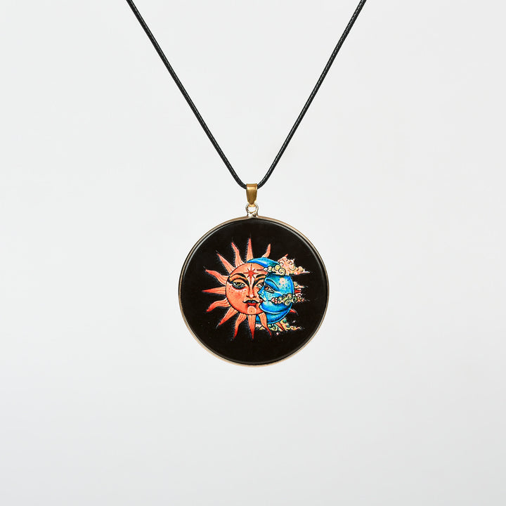 Collana Olivenorma Crystal Hamsa Chakra Albero della vita 