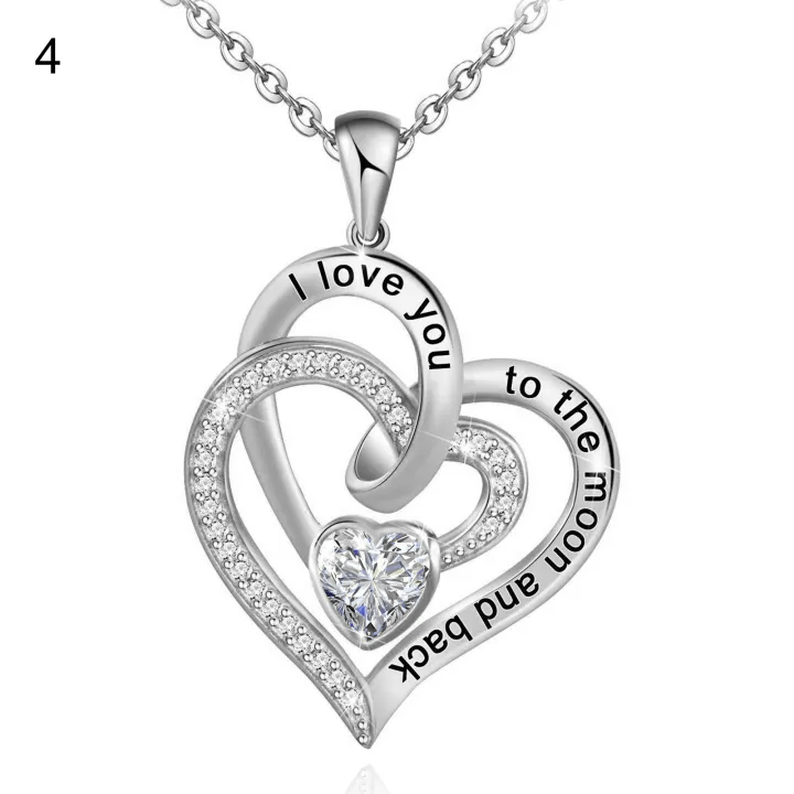 Collana con pietra portafortuna Olivenorma Hearts and Hearts