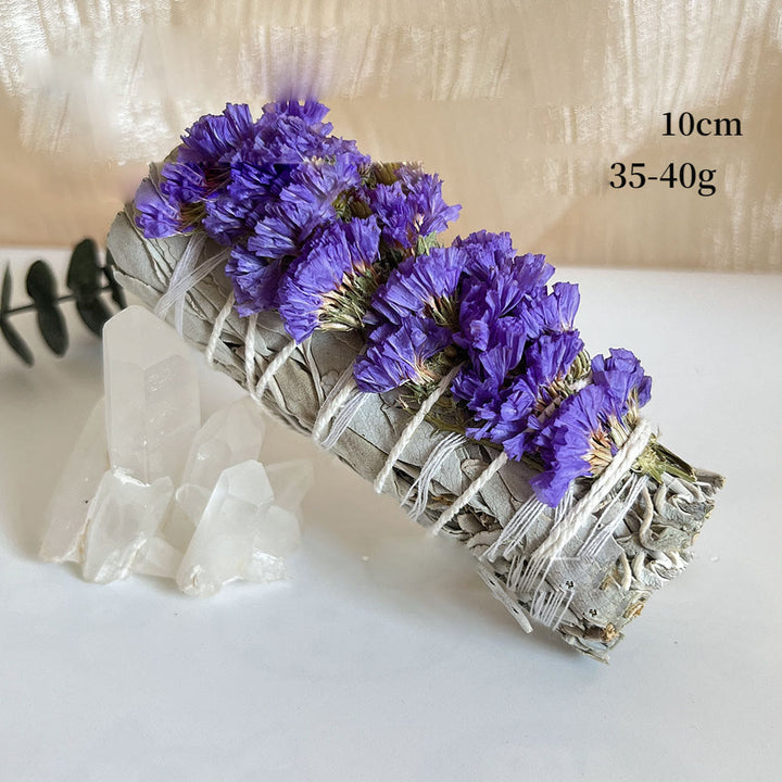 Olivenorma "Non ti scordar di me" Fiore Cristallo Meditazione purificante Salvia bianca