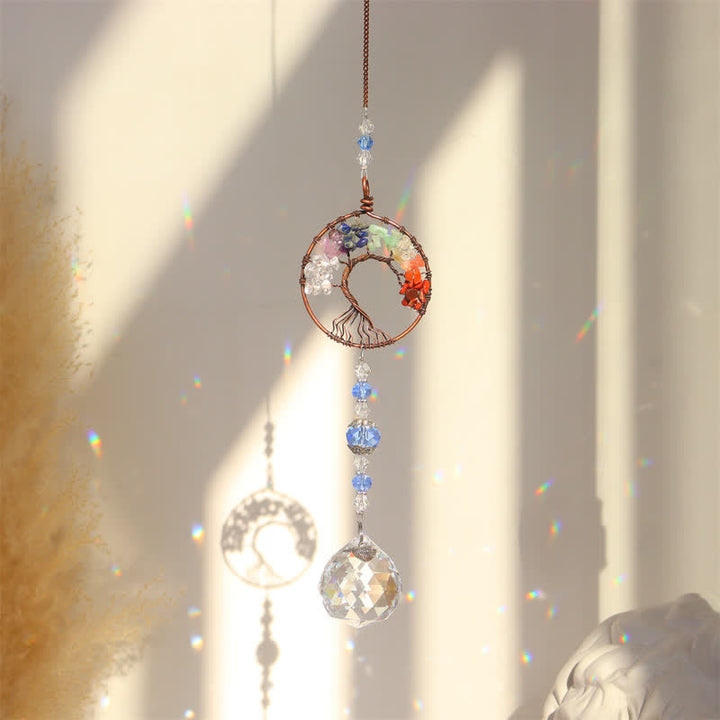 Olivenorma Chakra Reiki Albero della vita Acchiappasole 