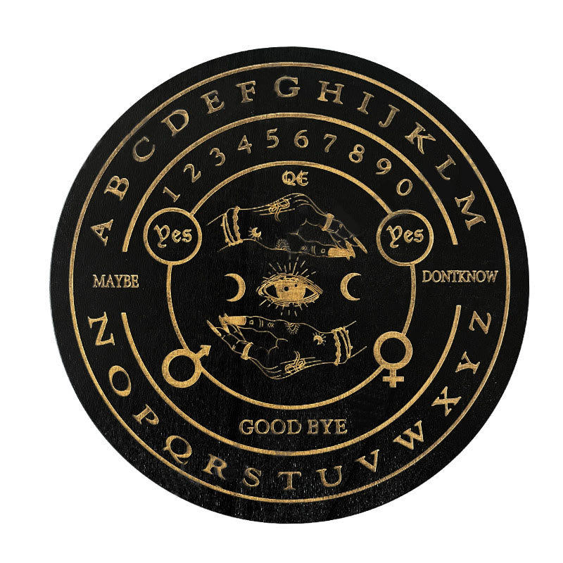 Olivenorma Il gioco del pendolo divinatorio in legno Carta dei tarocchi 
