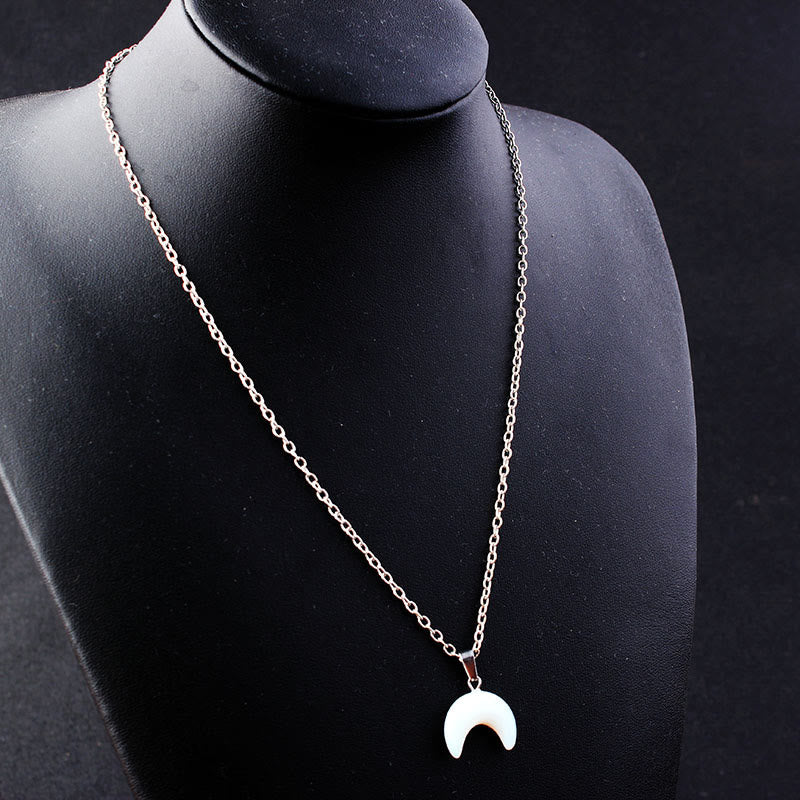 Collana con teschio di cristallo "Potente guarigione" Olivenorma 