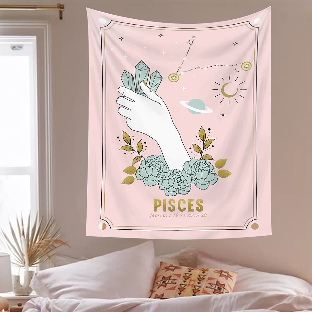 Olivenorma Mano Magica Tarocchi Zodiaco Arazzo 