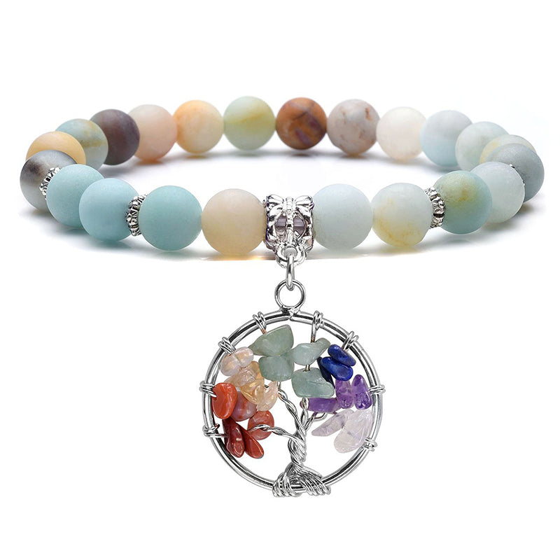 Bracciale Chakra Albero della Vita Ametista